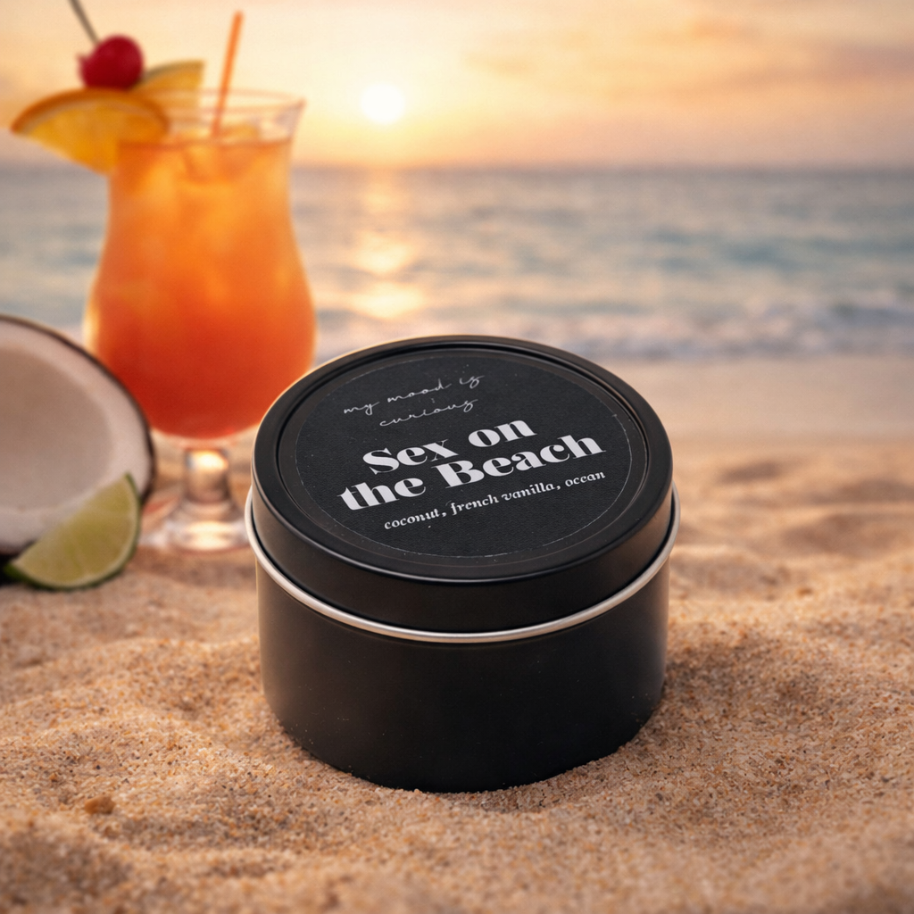 “Sex on the Beach” Luxury Sensory Candle for Intimate Moments
