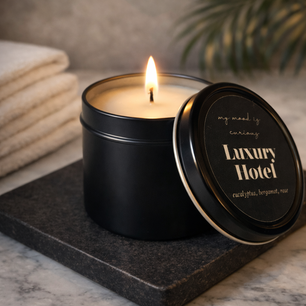 “Luxury Hotel Room” Luxury Sensory Candle for Intimate Moments