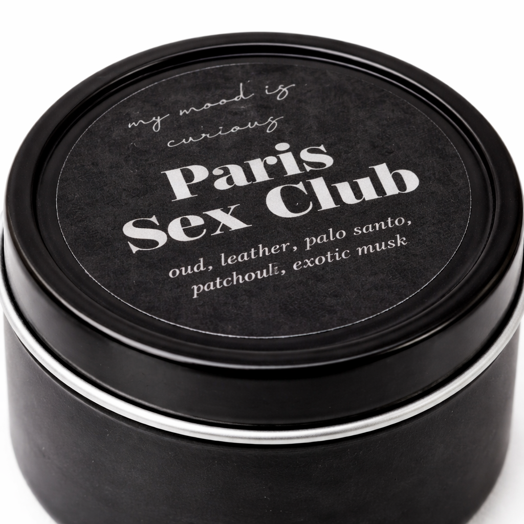 “Paris Sex Club” Luxury Sensory Candle for Intimate Moments